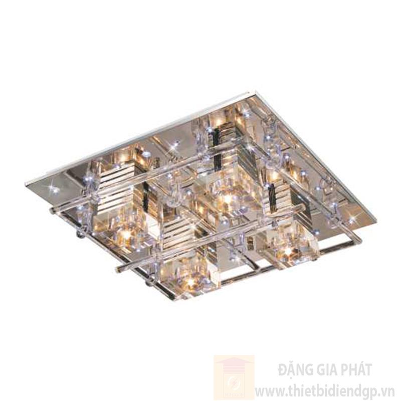 Đèn ốp trần Led vuông, remote L450*H450 NC 878